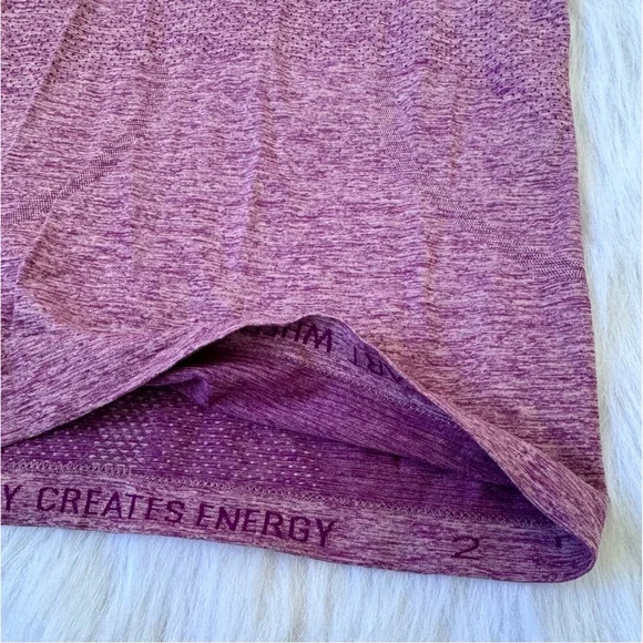 NWOT Lululemon Swiftly Short Sleeve Tee Hip Length Chilled Grape/Pink Haze 💗💜 - Picture 3 of 8